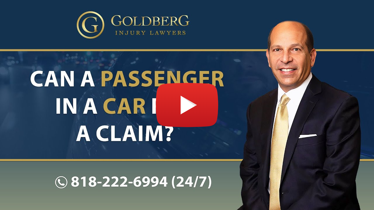 Can a passenger in a car file a claim? - Barry P. Goldberg